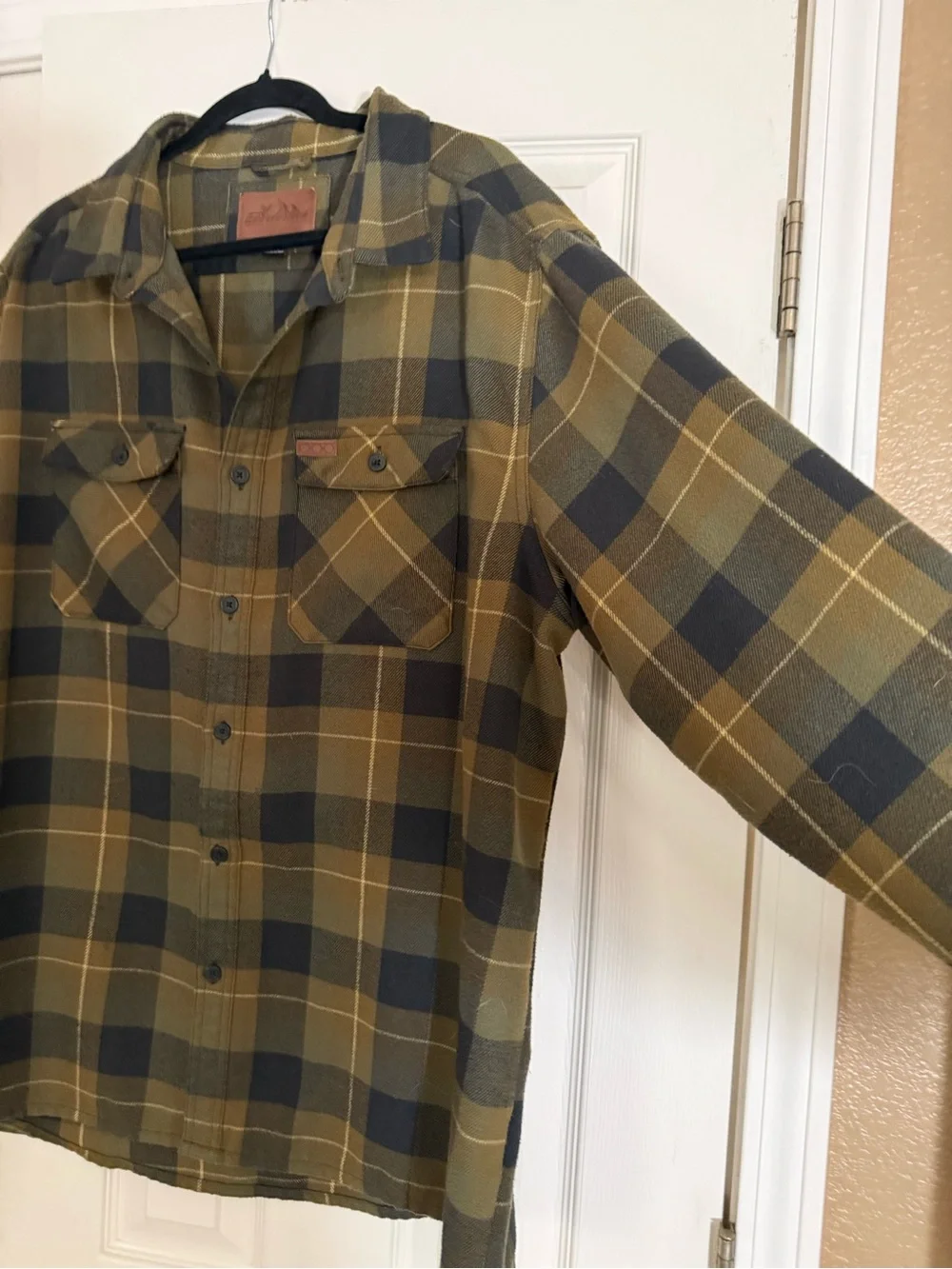 Eberlestock Men’s XXL Olive Plaid Hunting Outdoor Shirt